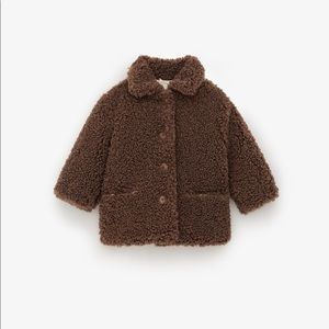 Zara teddy coat 12-18 months